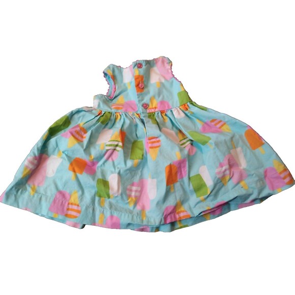 Carters 3 Month Blue ice Cream Sundress - Picture 3 of 4